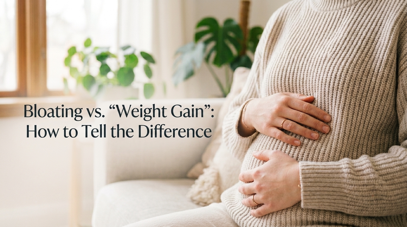 Bloating vs. “Weight Gain”: How to Tell the Difference